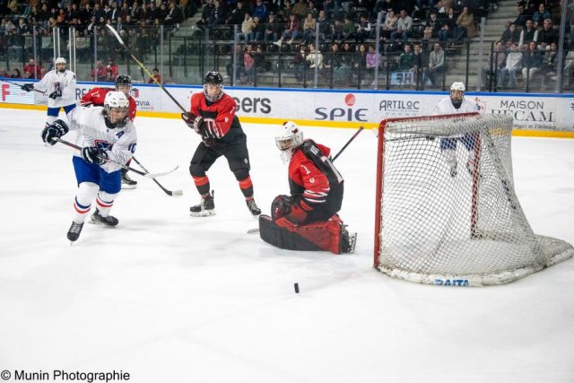 Photo hockey match France - Japan le 26/04/2023