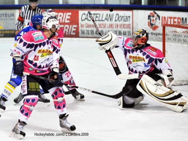 Photo hockey match Villard-de-Lans - Epinal  le 26/09/2009