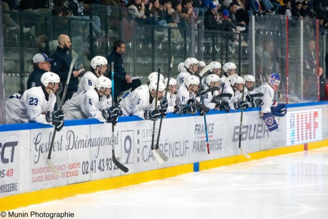 Photo hockey match Denmark - France le 27/04/2023