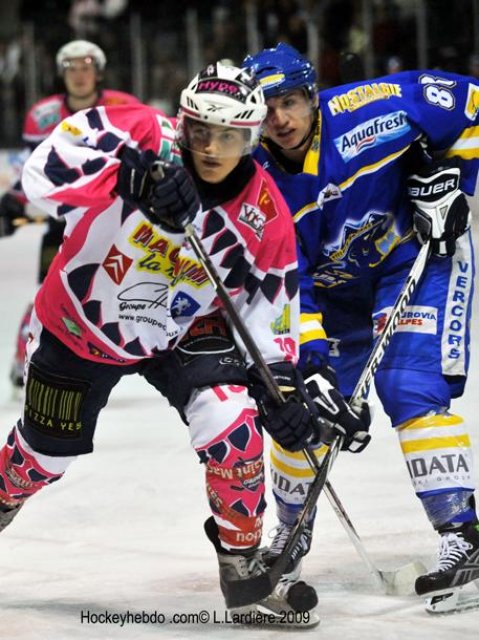 Photo hockey match Villard-de-Lans - Epinal  le 26/09/2009