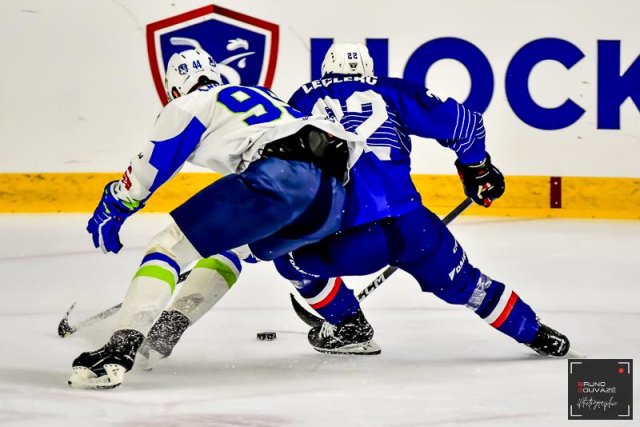 Photo hockey match France - Slovenia le 29/05/2023