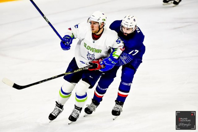 Photo hockey match France - Slovenia le 29/05/2023