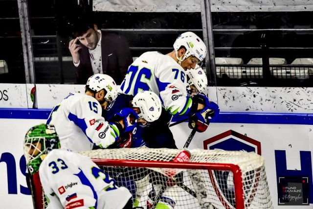 Photo hockey match France - Slovenia le 29/05/2023