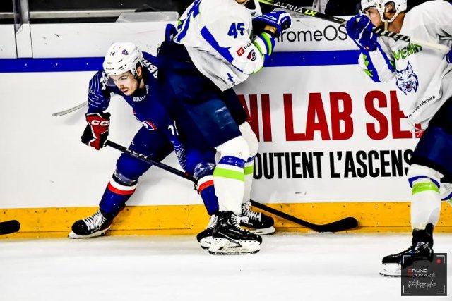 Photo hockey match France - Slovenia le 29/05/2023