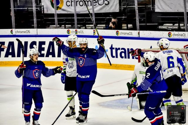 Photo hockey match France - Slovenia le 29/05/2023