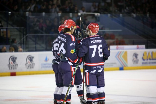 Photo hockey match Lyon - Dammarie-les-Lys le 06/05/2023