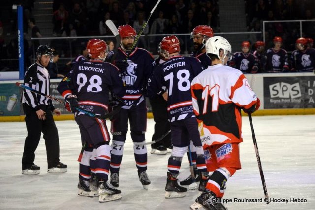Photo hockey match Lyon - Dijon  le 07/05/2023