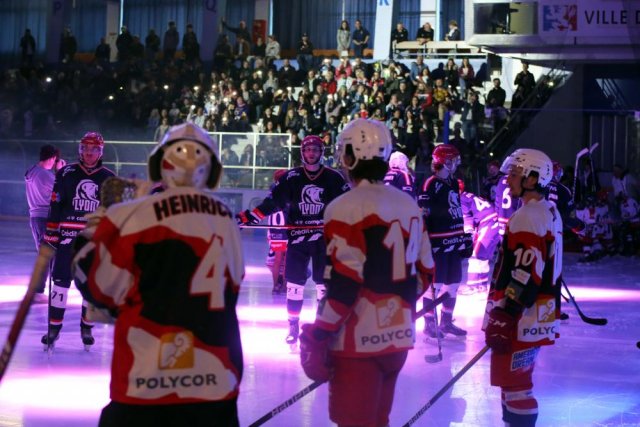 Photo hockey match Lyon - Dijon  le 07/05/2023