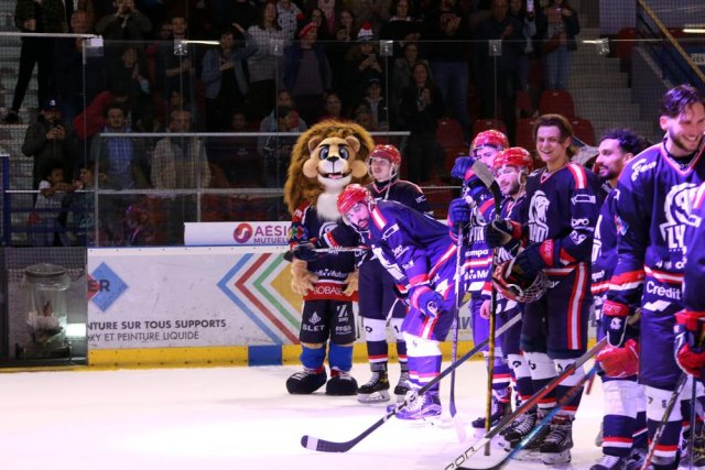 Photo hockey match Lyon - Dijon  le 07/05/2023