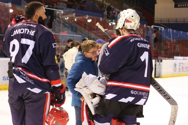 Photo hockey match Lyon - Dijon  le 07/05/2023