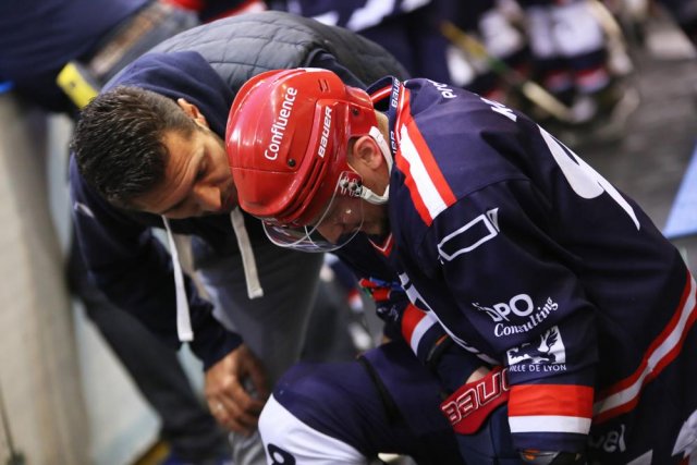 Photo hockey match Lyon - La Roche-sur-Yon le 08/05/2023