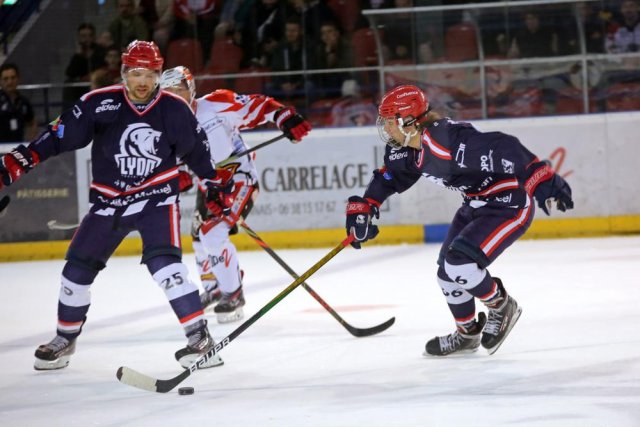 Photo hockey match Lyon - La Roche-sur-Yon le 08/05/2023