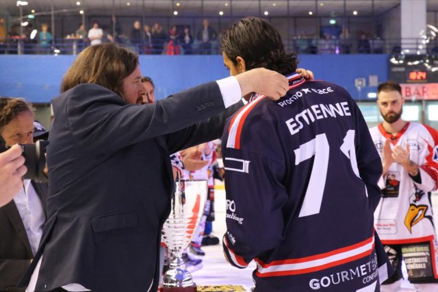 Photo hockey match Lyon - La Roche-sur-Yon le 08/05/2023