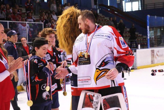 Photo hockey match Lyon - La Roche-sur-Yon le 08/05/2023