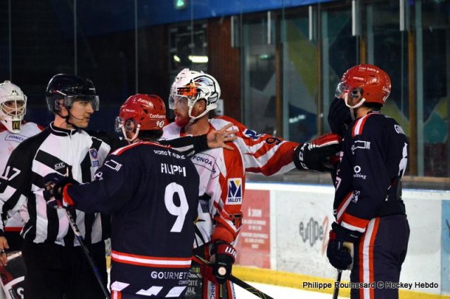 Photo hockey match Lyon - La Roche-sur-Yon le 08/05/2023