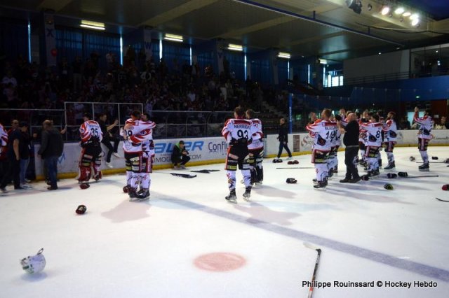 Photo hockey match Lyon - La Roche-sur-Yon le 08/05/2023