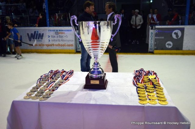 Photo hockey match Lyon - La Roche-sur-Yon le 08/05/2023