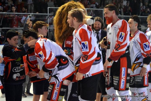 Photo hockey match Lyon - La Roche-sur-Yon le 08/05/2023