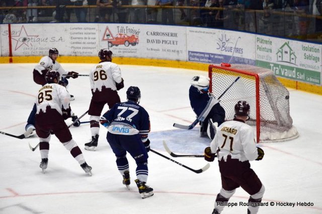 Photo hockey match Genève - Vítkovice  le 18/08/2023