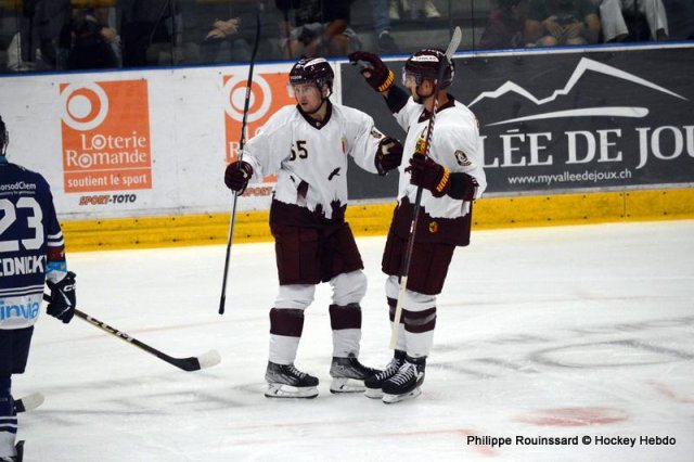 Photo hockey match Genève - Vítkovice  le 18/08/2023