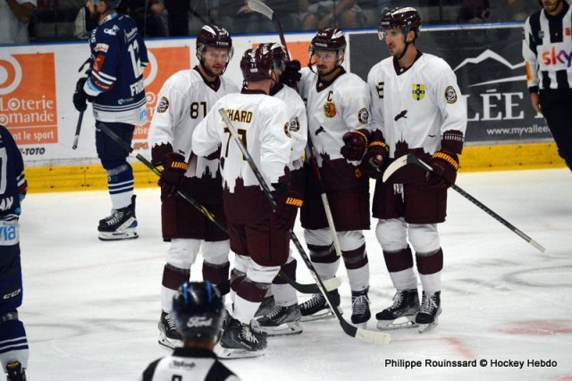 Photo hockey match Genève - Vítkovice  le 18/08/2023