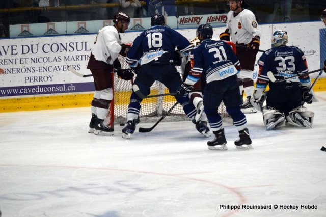 Photo hockey match Genève - Vítkovice  le 18/08/2023