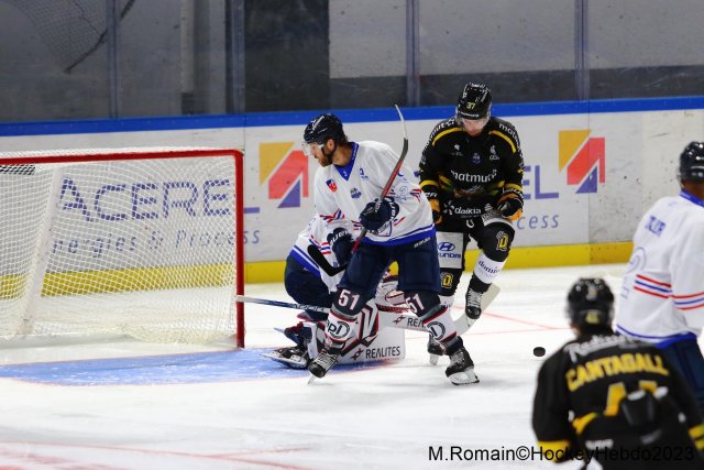Photo hockey match Rouen - Angers  le 22/08/2023