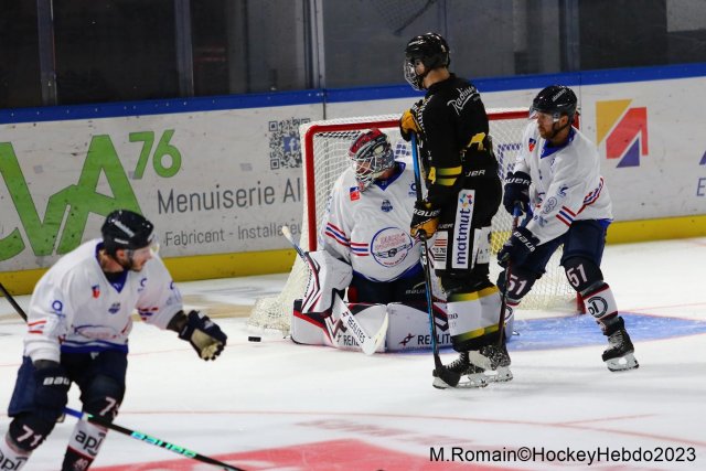 Photo hockey match Rouen - Angers  le 22/08/2023
