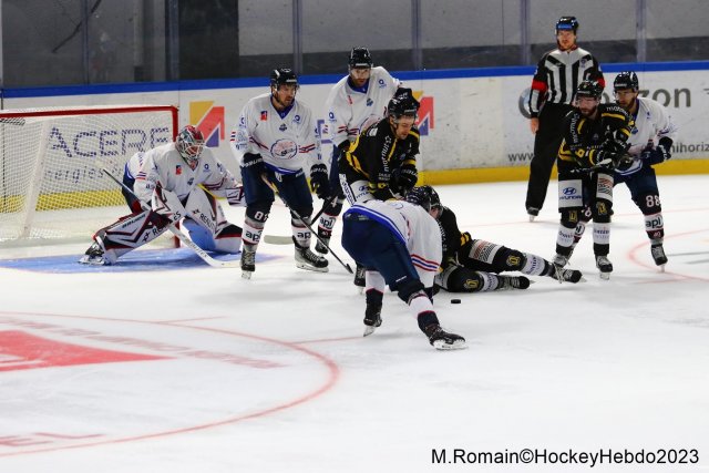 Photo hockey match Rouen - Angers  le 22/08/2023