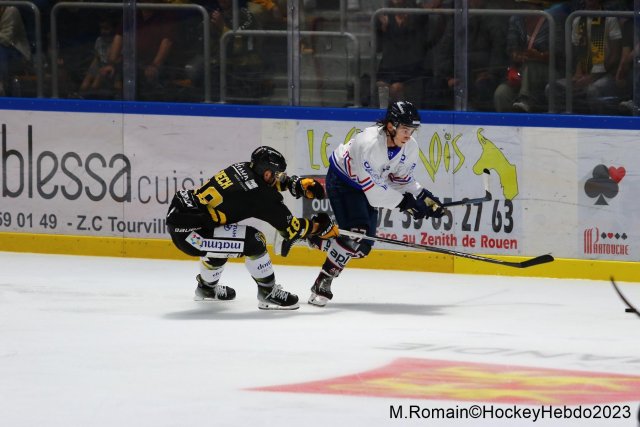 Photo hockey match Rouen - Angers  le 22/08/2023