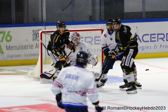Photo hockey match Rouen - Angers  le 22/08/2023