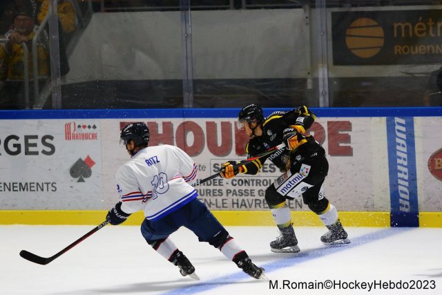 Photo hockey match Rouen - Angers  le 22/08/2023