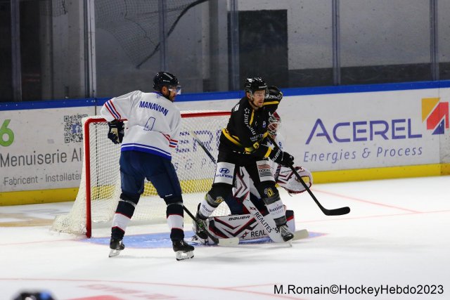 Photo hockey match Rouen - Angers  le 22/08/2023