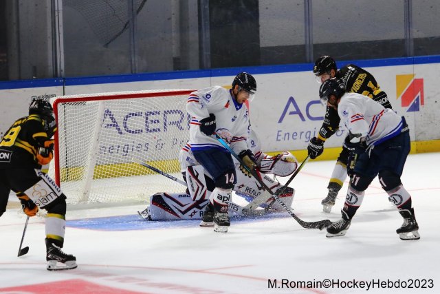 Photo hockey match Rouen - Angers  le 22/08/2023