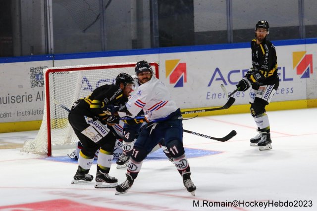Photo hockey match Rouen - Angers  le 22/08/2023