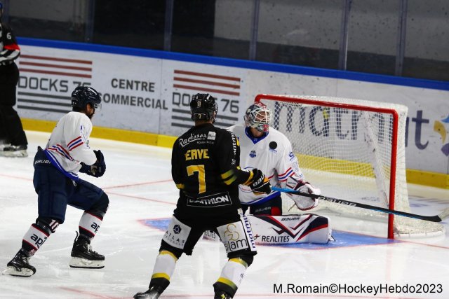 Photo hockey match Rouen - Angers  le 22/08/2023