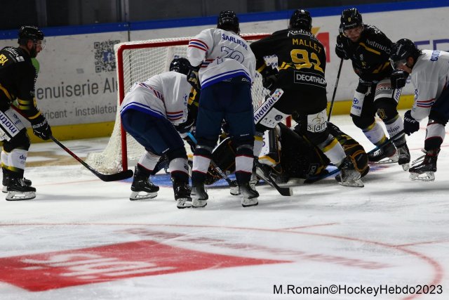 Photo hockey match Rouen - Angers  le 22/08/2023