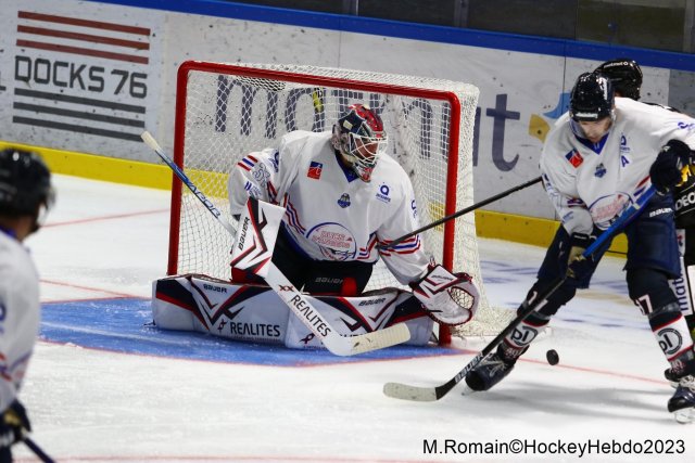Photo hockey match Rouen - Angers  le 22/08/2023