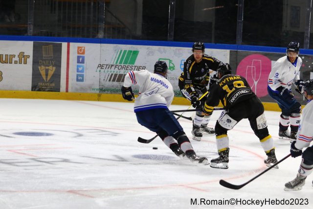 Photo hockey match Rouen - Angers  le 22/08/2023