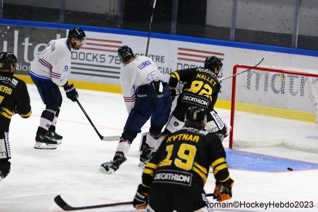 Photo hockey match Rouen - Angers  le 22/08/2023