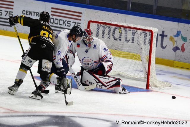 Photo hockey match Rouen - Angers  le 22/08/2023