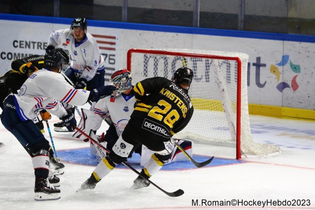 Photo hockey match Rouen - Angers  le 22/08/2023