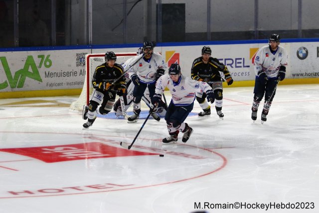 Photo hockey match Rouen - Angers  le 22/08/2023