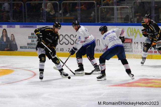 Photo hockey match Rouen - Angers  le 22/08/2023