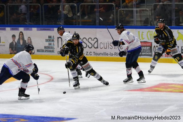 Photo hockey match Rouen - Angers  le 22/08/2023