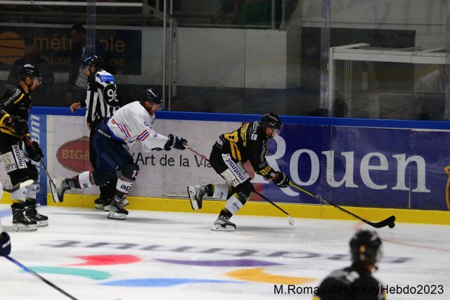 Photo hockey match Rouen - Angers  le 22/08/2023
