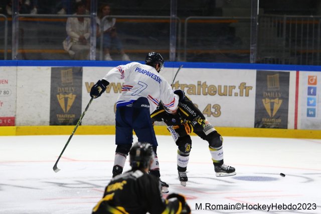 Photo hockey match Rouen - Angers  le 22/08/2023