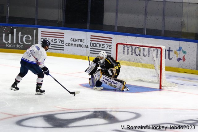 Photo hockey match Rouen - Angers  le 22/08/2023