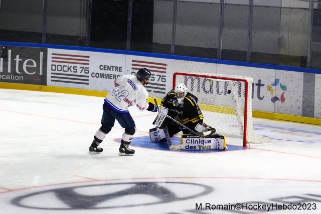 Photo hockey match Rouen - Angers  le 22/08/2023