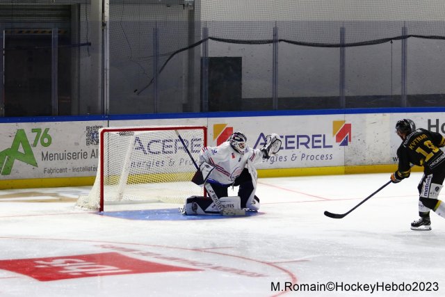 Photo hockey match Rouen - Angers  le 22/08/2023